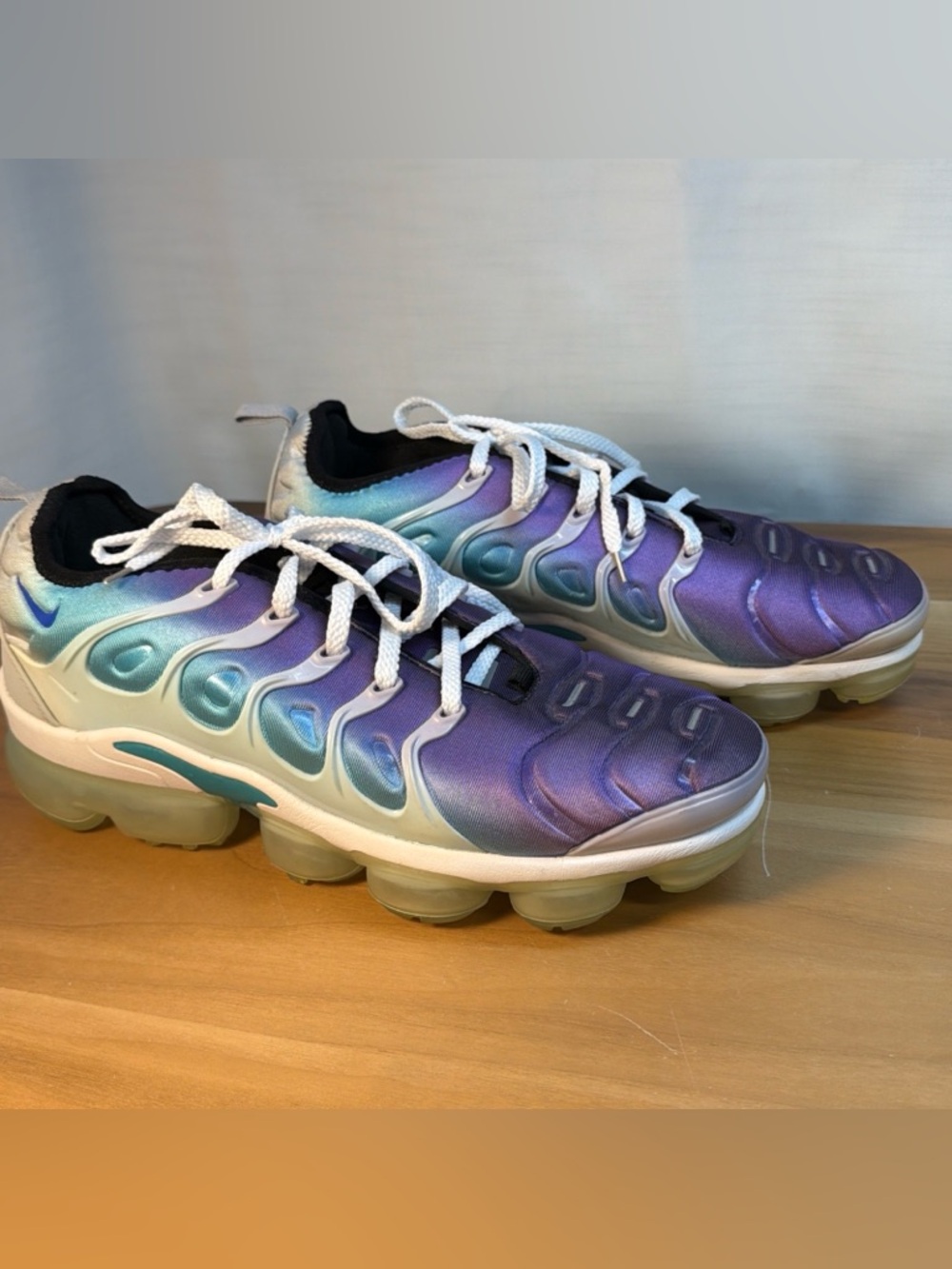 Nike Air VaporMax Plus Men’s sneakers Sz 12 "Grape" colorway purple & Teal